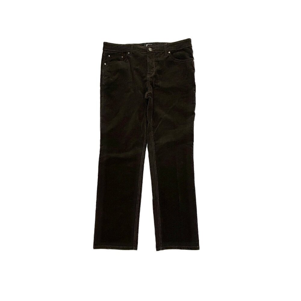 Beau Dawson Straight Leg Women's size 16 Brown Corduroy Pants